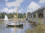 The road bridge at Argenteuil, Claude Monet